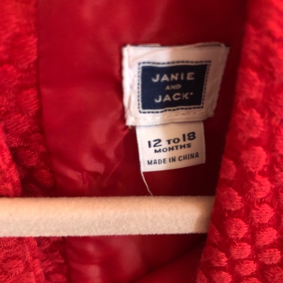 Janie and jack red dress - Picture 3 of 3